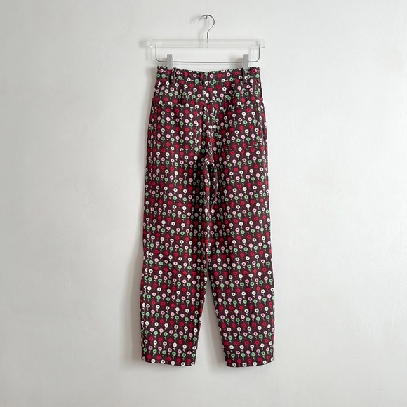 Caro Editions floral cotton pant 25 26 2 4 S - Picture 11 of 15